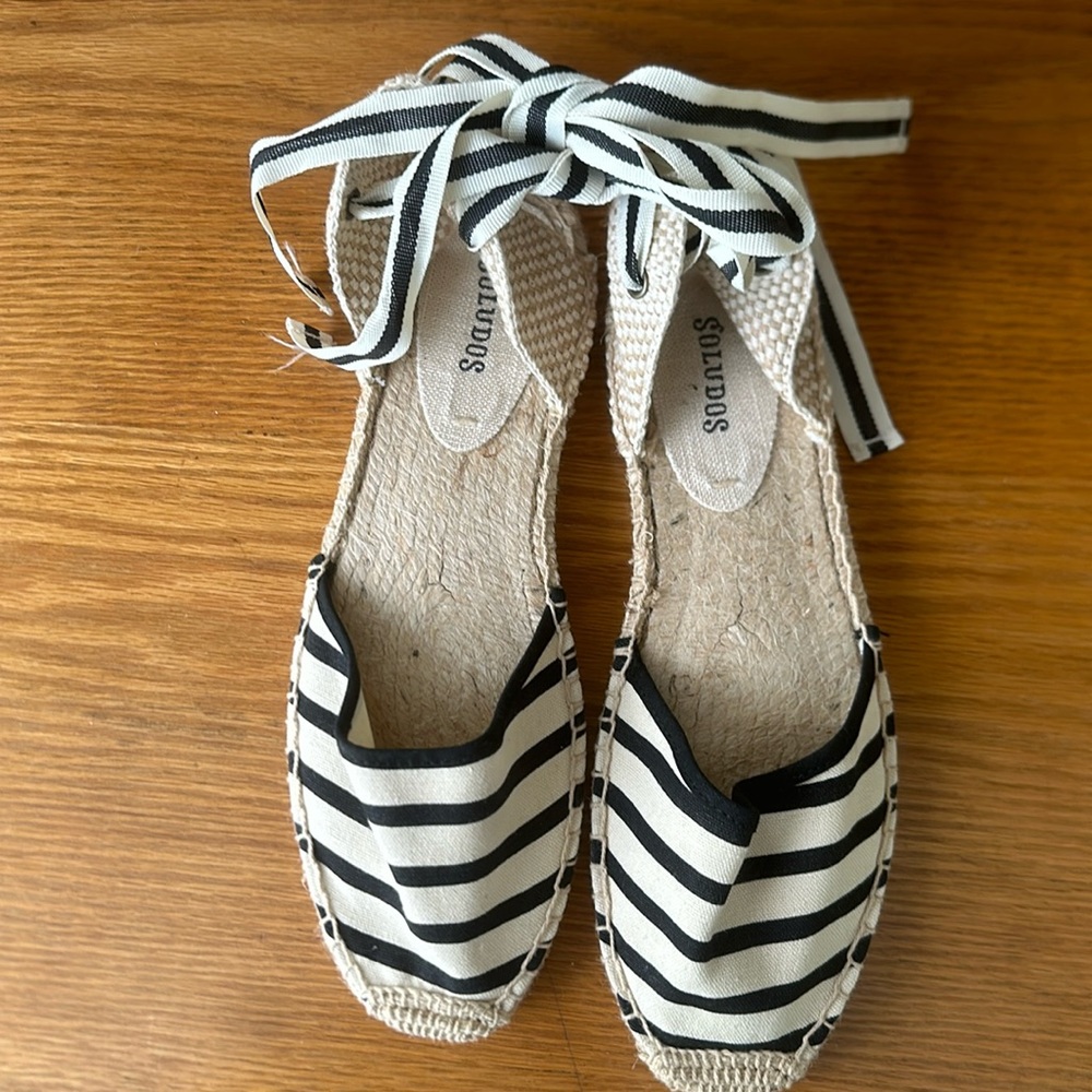 New Soludos canvas espadrilles